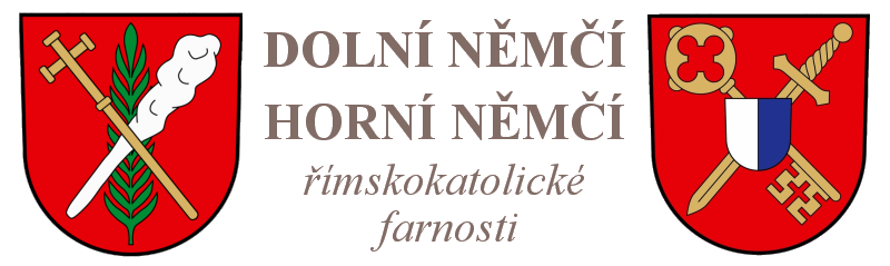 Logo Rezervace intence online - Římskokatolické farnosti Dolní Němčí, Horní Němčí